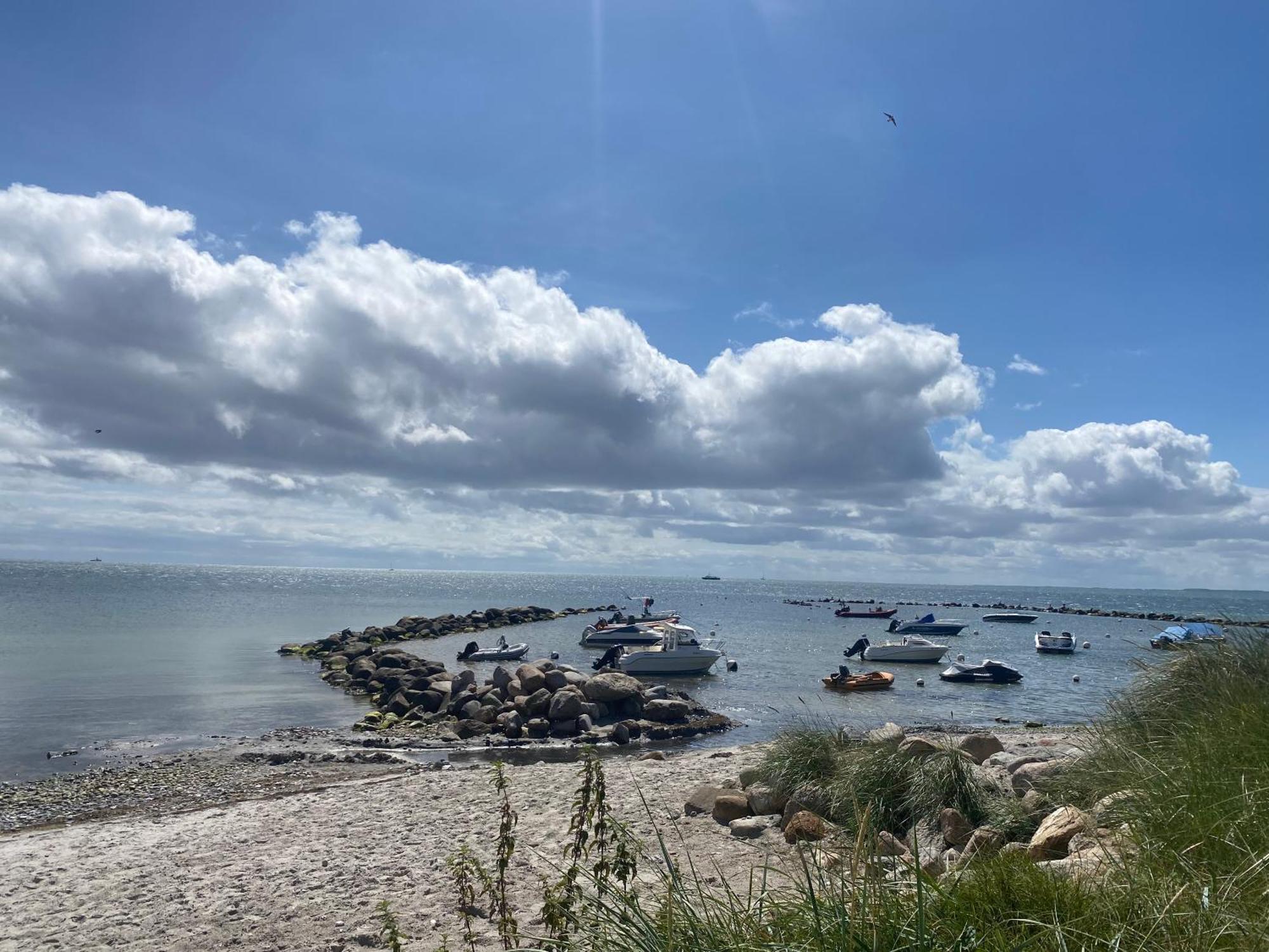 Wohnwagen Auf Dem Wulfenerhals Ca 150M Bis Zum Meer Fehmarn Exterior foto
