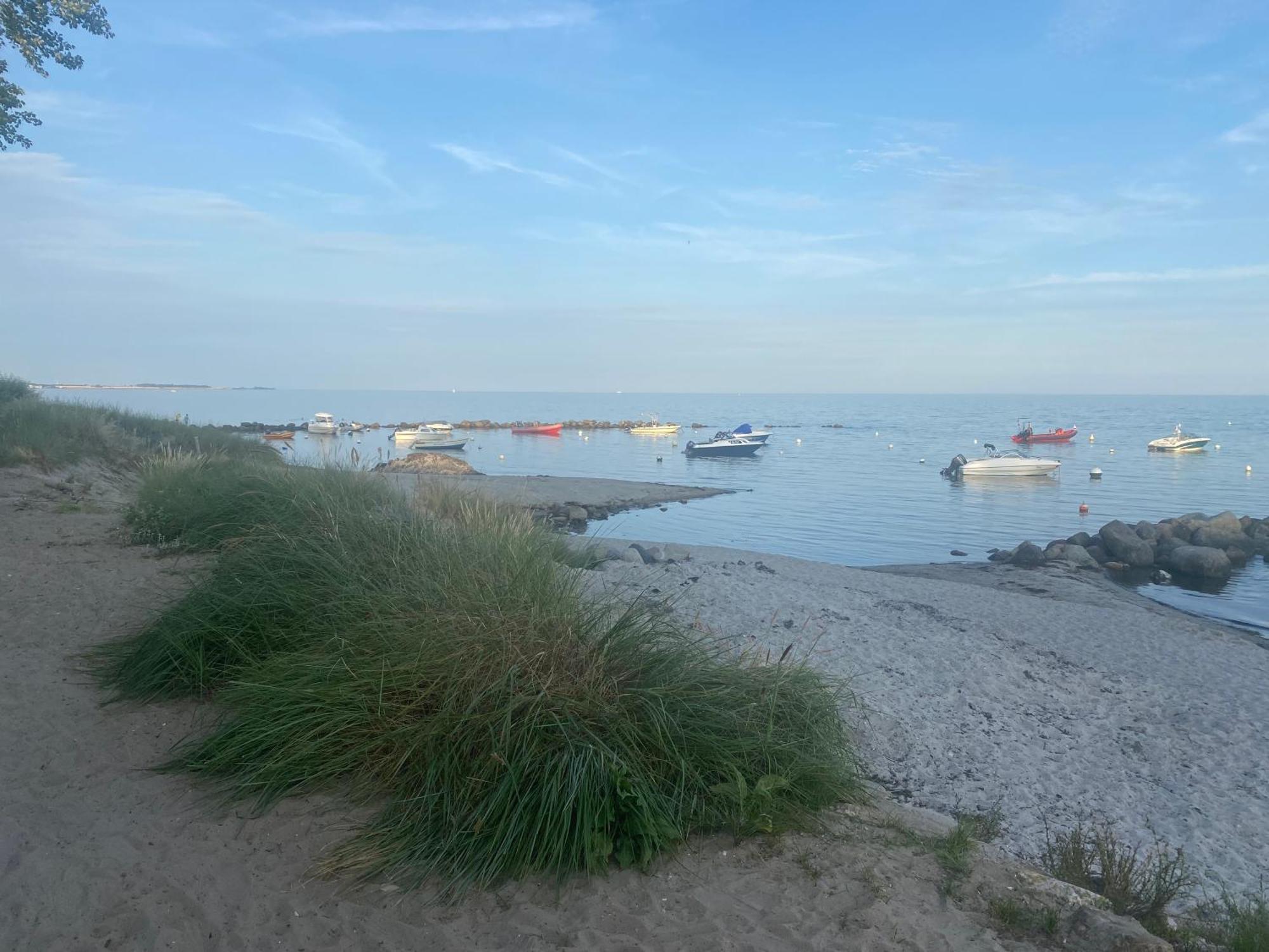 Wohnwagen Auf Dem Wulfenerhals Ca 150M Bis Zum Meer Fehmarn Exterior foto